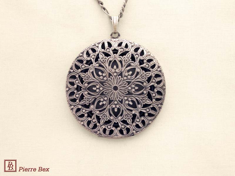 Pierre-Bex Art-Nouveau large locket 41273-01